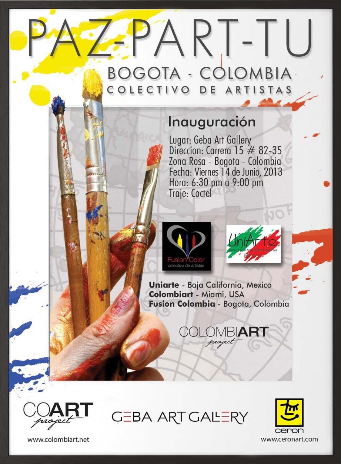 PAZ-PART-TU Bogota, Colombia